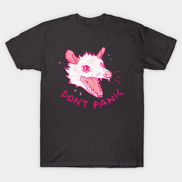 Dont Panic T-Shirt by EricaFeldArt